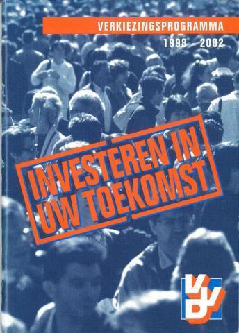 Voorkant verkiezingsprogramma 1998