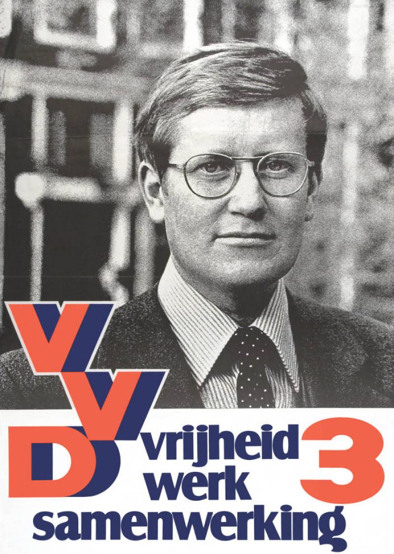 Affiche Tweede Kamerverkiezingen 1977.