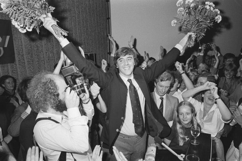 Met Nijpels haalde de VVD in 1982 een record aantal zetels van 36.