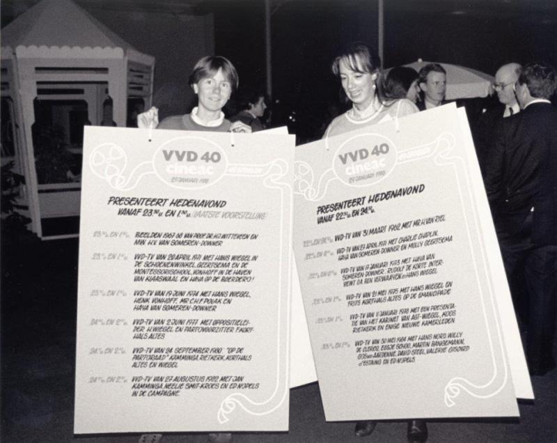 Veertigjarig bestaan van de VVD in 1988