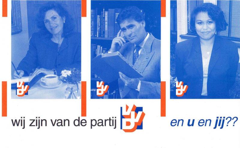 Deel van wervingsfolder van eind jaren negentig. Deel van wervingsfolder van eind jaren negentig