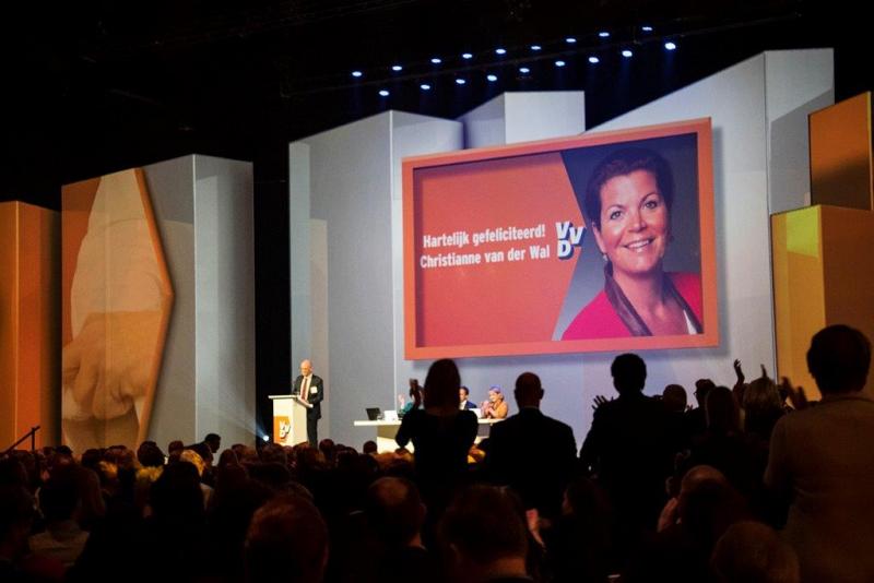 Verkiezing van Christianne van der Wal tot partijvoorzitter, november 2017